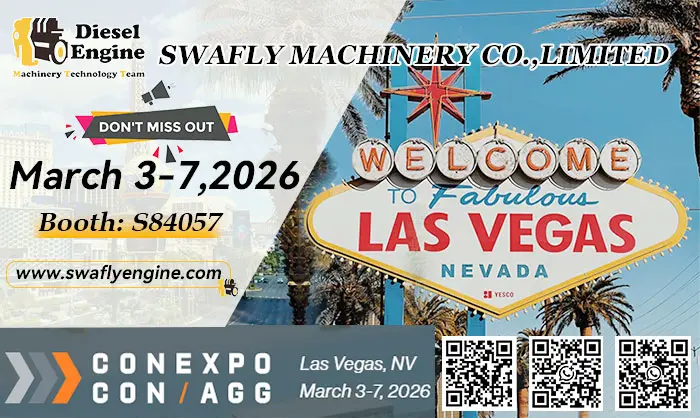 CONEXPO-CON/AGG 2026 (Las Vegas) मा SWAFLY MACHINERY को निमन्त्रणा