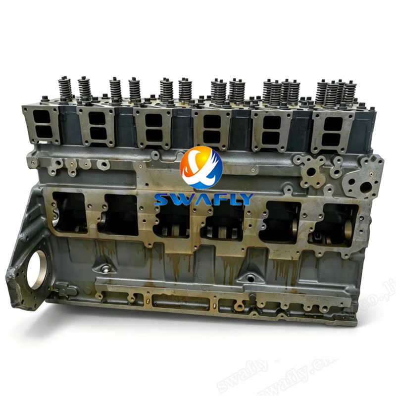 PC400 PC450 उत्खनन को लागी ब्रान्ड नयाँ Komatsu SAA6D125E-2 लामो ब्लक इन्जिन असेंबली