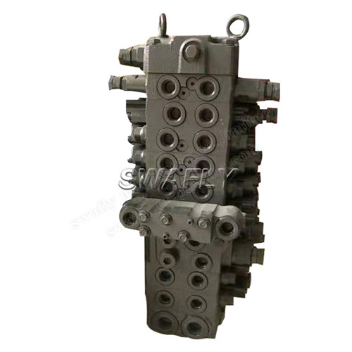 Komatsu PC50 PC50UU-2 मुख्य नियन्त्रण भल्भ Assy वितरण भल्भ 709-34-14200 709-34-13800