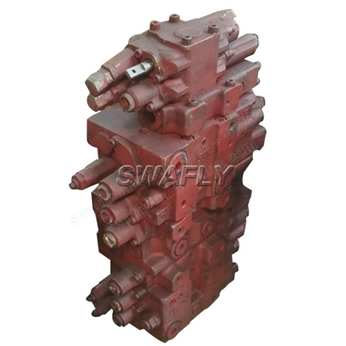 Kobelco SK75 SK75UR को लागि मुख्य नियन्त्रण भल्भ Assy